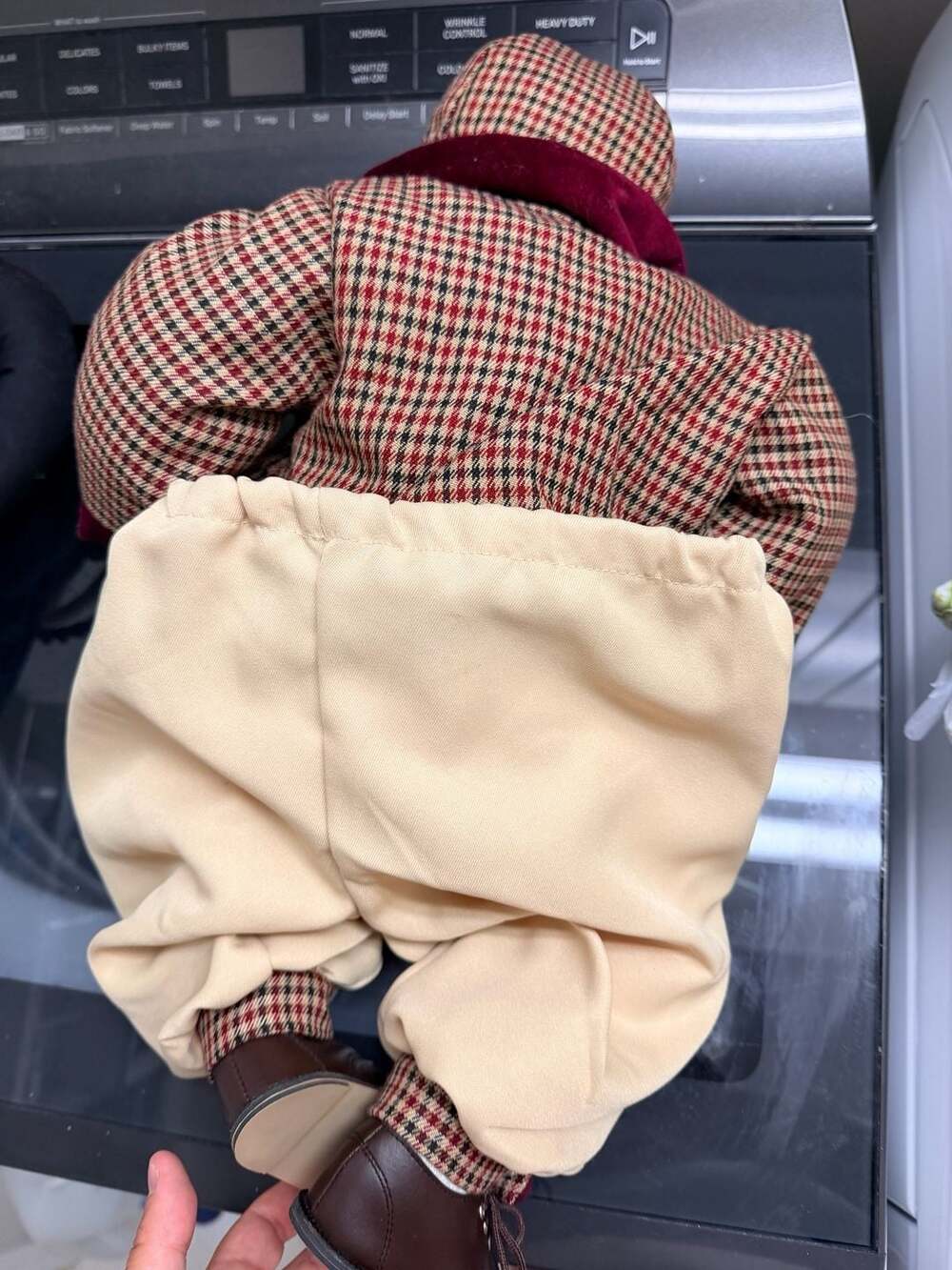 Vintage Lee Middleton Original Dolls Baby Doll in Plaid Jacket and Cap - Picture 6 of 6